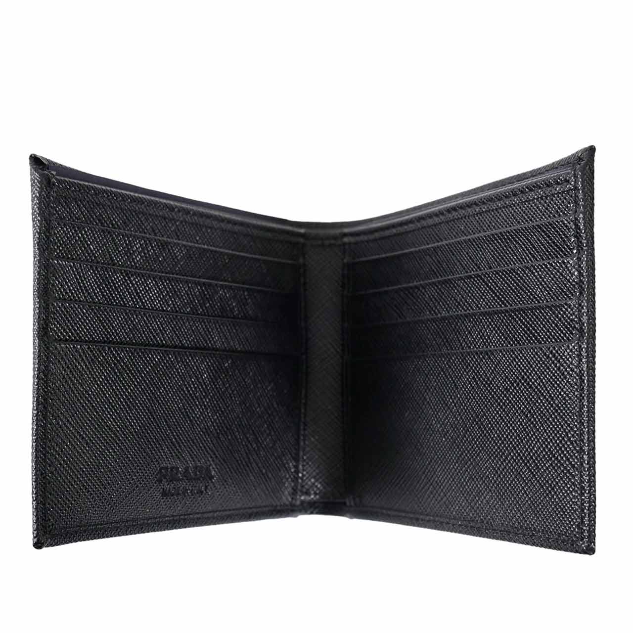 プラダ PRADA 折財布 2MO513 QHH F0002 ブラック 2024SS メンズ レディース ギフト プレゼント