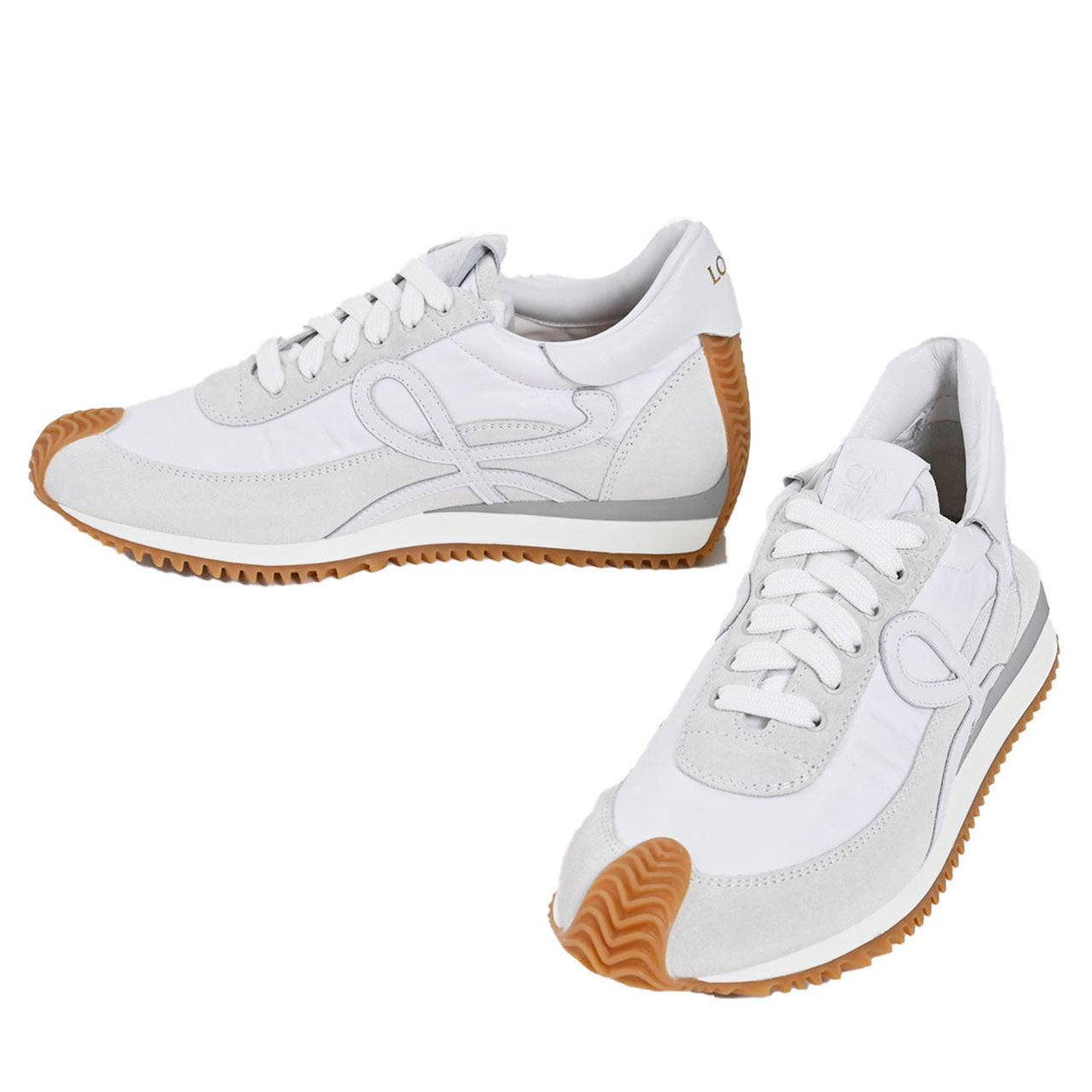 ロエベ LOEWE スニーカー FLOW RUNNER M816282X10 2100 ホワイト メンズ