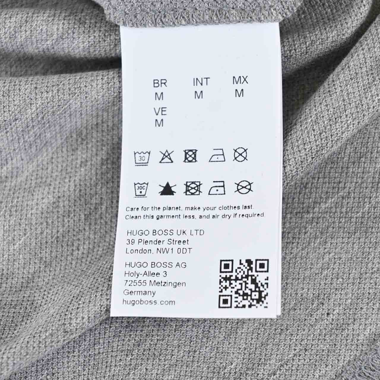 【期間限定SALE】 ヒューゴ ボス HUGO BOSS ポロシャツ 50467113 041 グレー メンズ