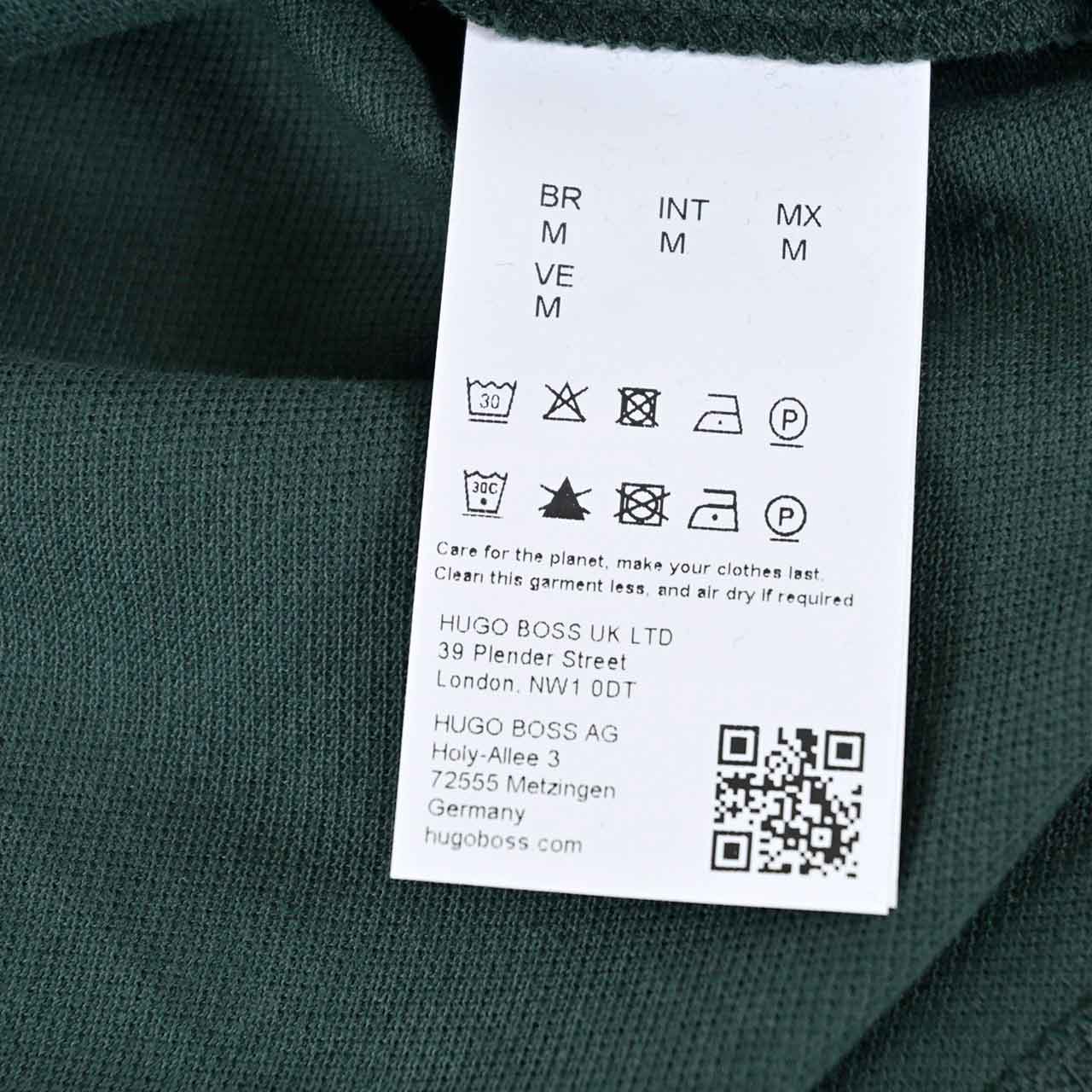 ヒューゴ ボス HUGO BOSS ポロシャツ Pallas 50468362 385 グリーン メンズ ゴルフ 【ラスト1点 Mサイズ】