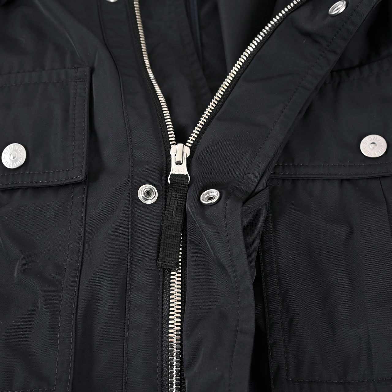 【期間限定SALE】 ストーン アイランド STONE ISLAND ジャケット 154100007 S0026 V0029 ブラック 2024AW メンズ 【ラスト1点 Lサイズ】