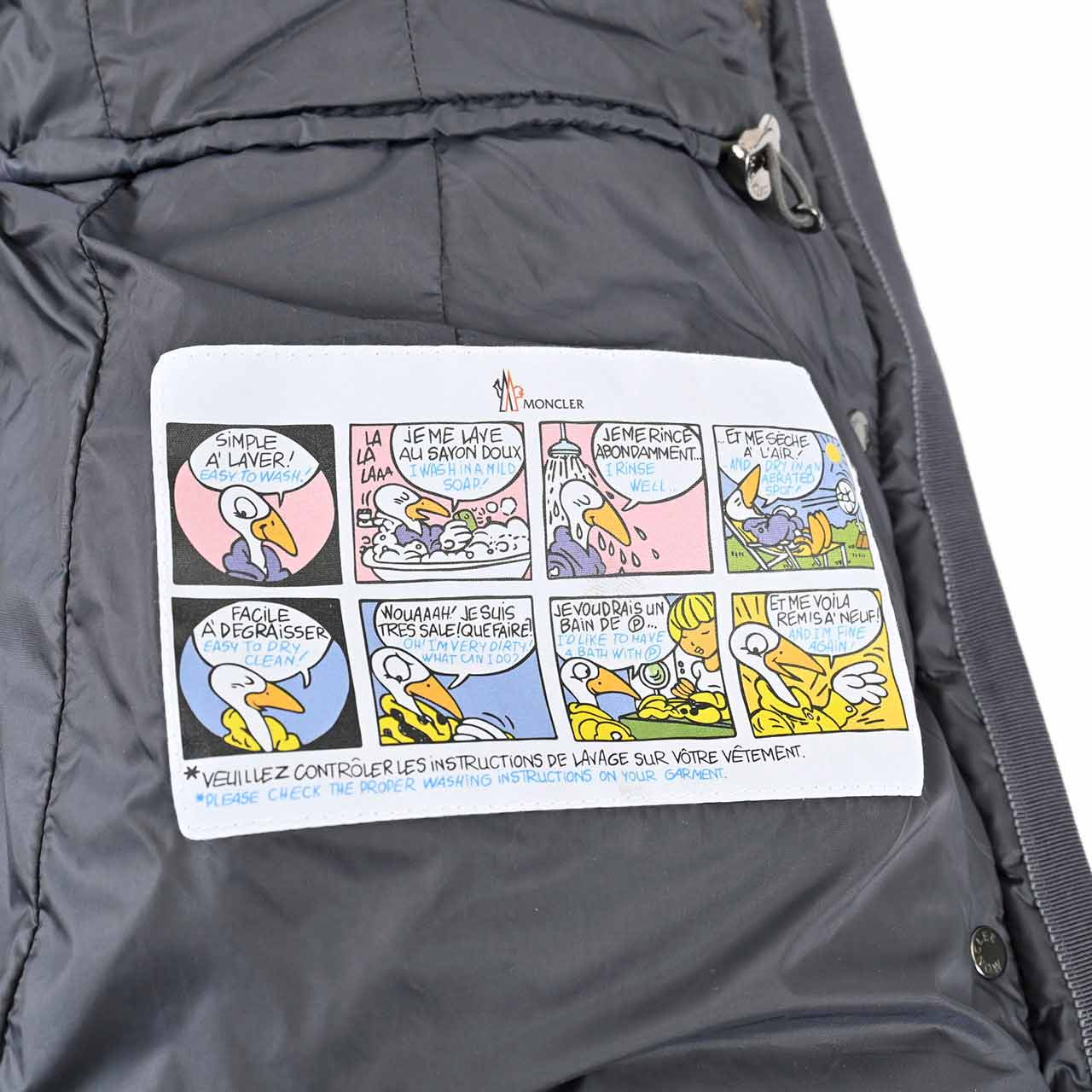 モンクレール MONCLER ダウンコート HERMIFUR 906 グレー レディース