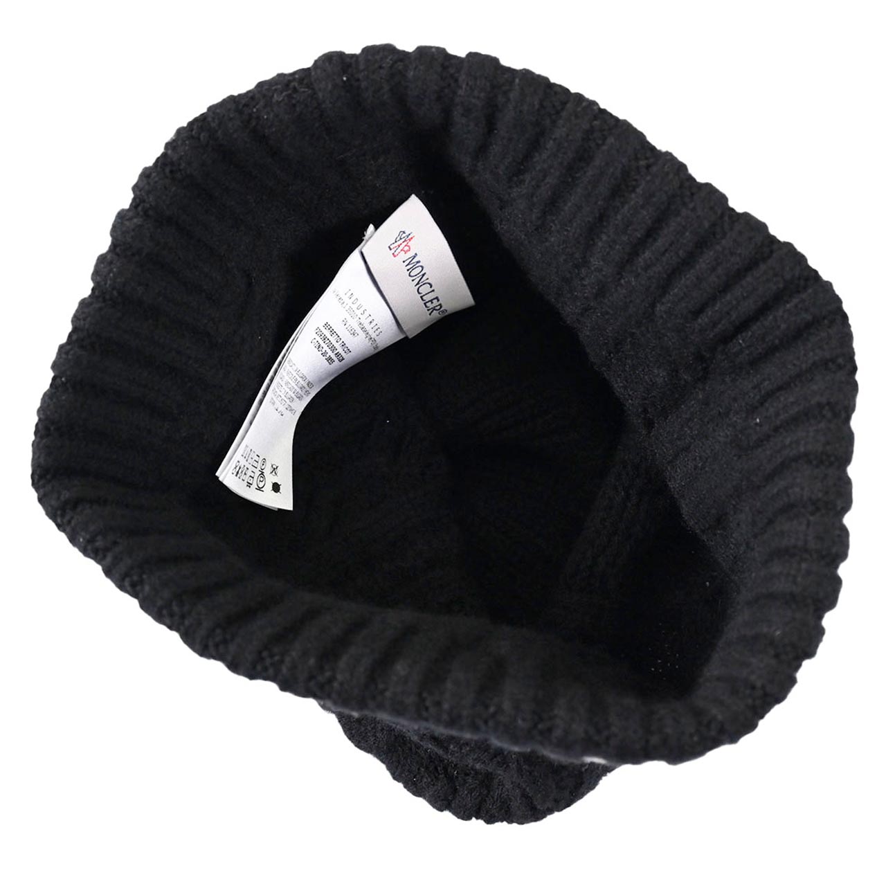 モンクレール MONCLER ニット帽 9Z70300 A9328 ブラック メンズ レディース