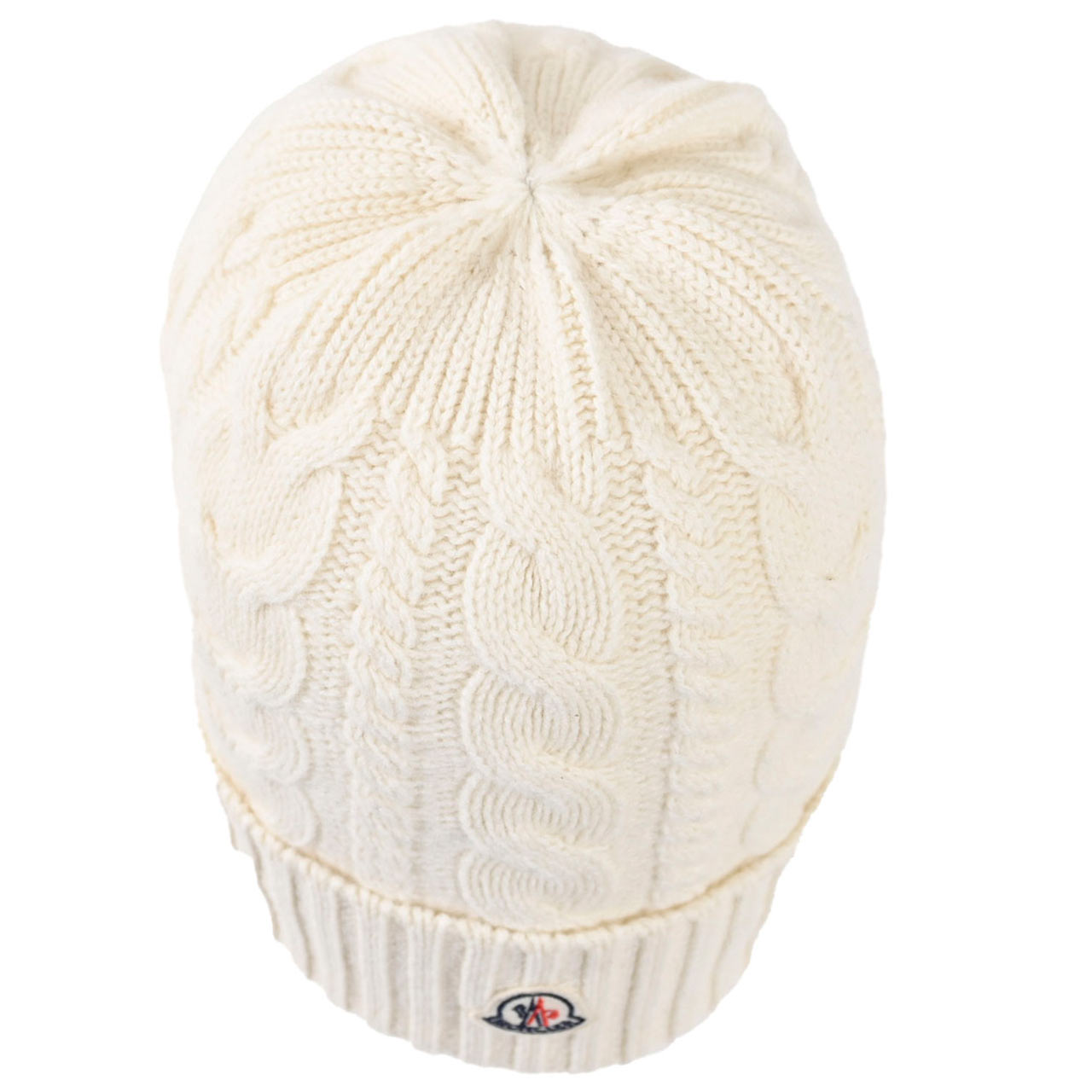 モンクレール MONCLER ニット帽 9Z70300 A9328 ホワイト メンズ レディース