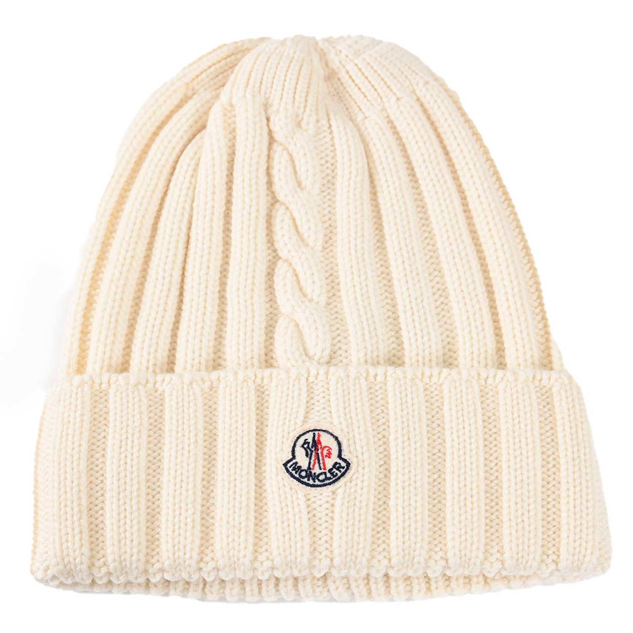 モンクレール MONCLER ニット帽 0020799 999BU ホワイト メンズ レディース