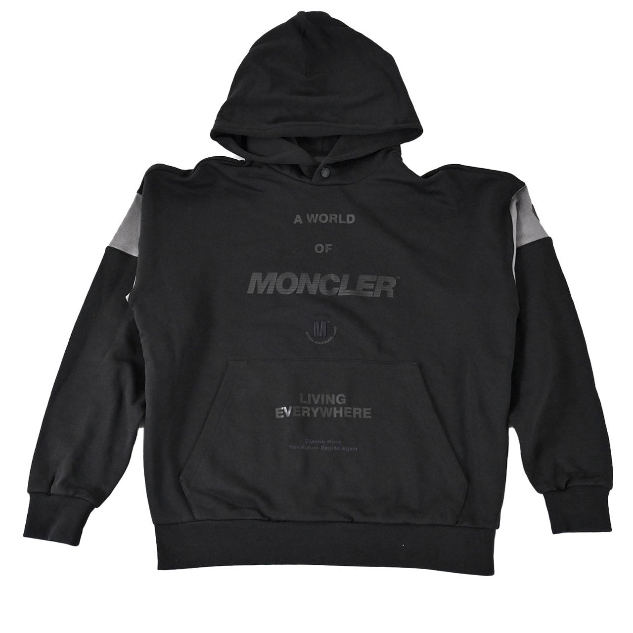 モンクレール MONCLER スウェットパーカー 8A00008 90024 999 ブラック メンズ
