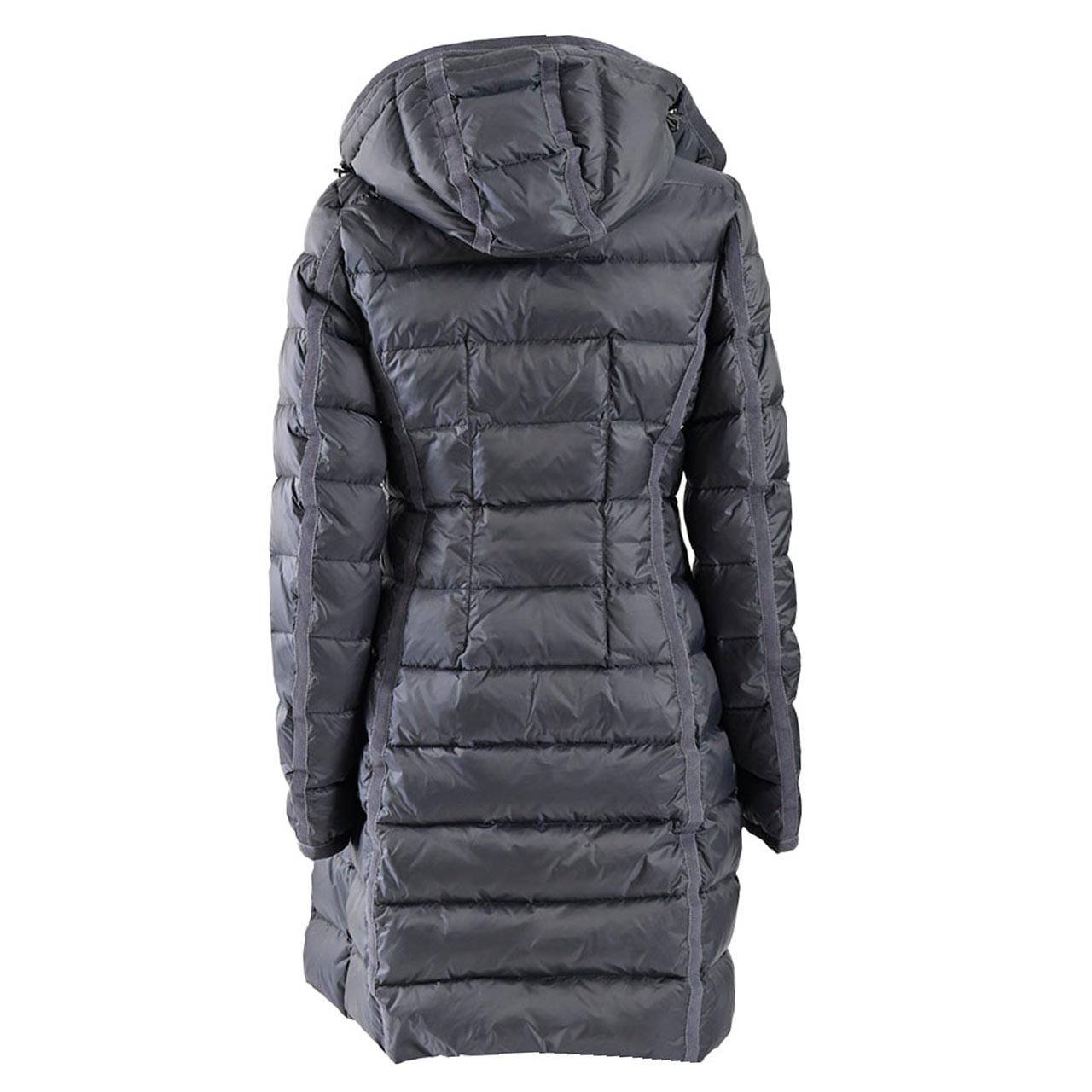 モンクレール MONCLER ダウンコート Hermine 906 グレー レディース 【ラスト1点 0サイズ】