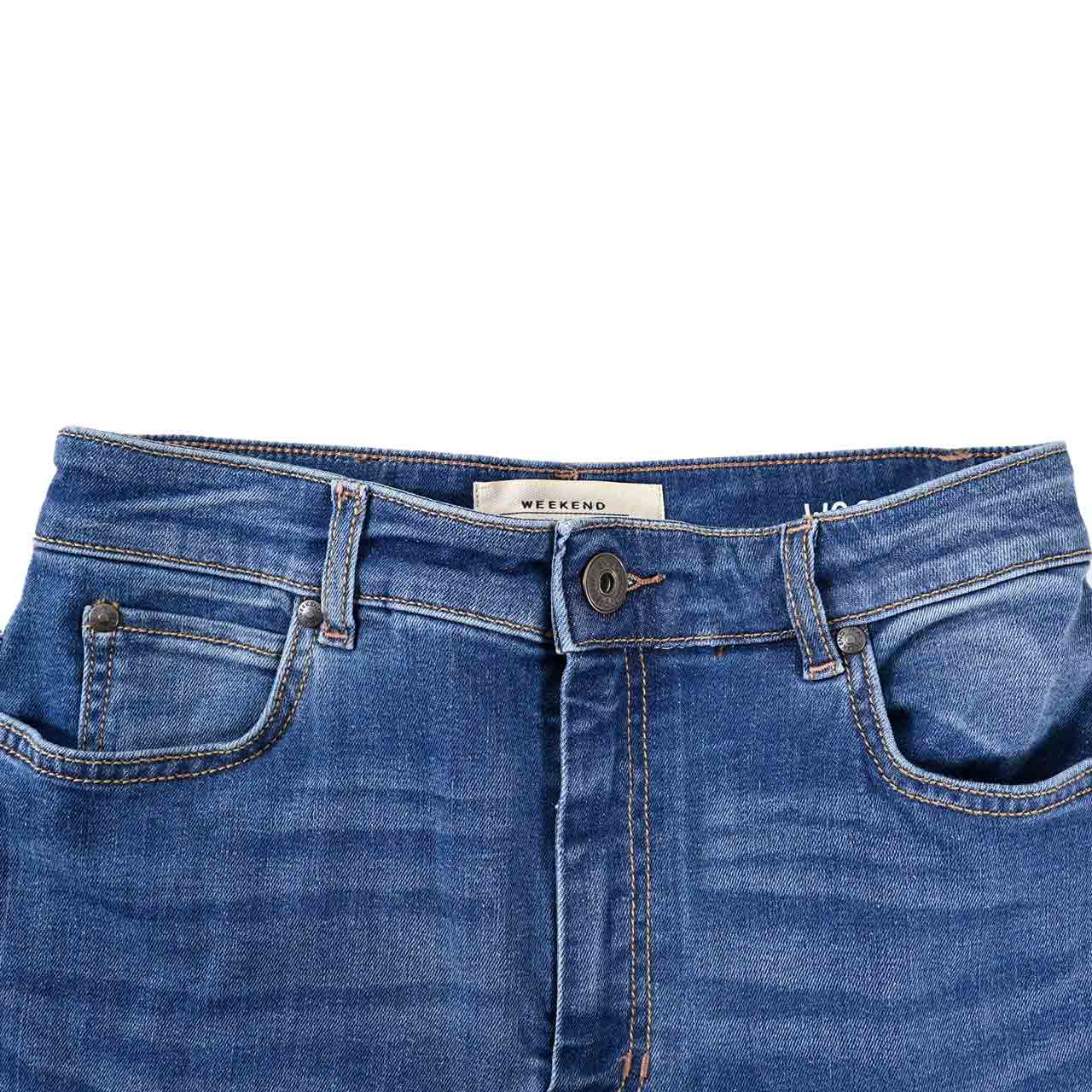 【SALE】 ウィークエンド マックスマーラ WEEKEND MAXMARA デニムパンツ 5181071600 ORTISEI 008 ブルー 2025SS レディース 【ラスト1点 36サイズ】 【再入荷なし 在庫限り】