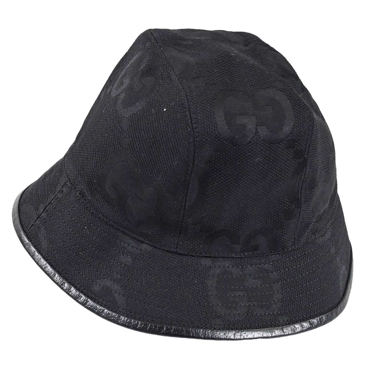 グッチ GUCCI ハット 727563 4HAVS 1060 ブラック メンズ レディース 【プライスダウン】