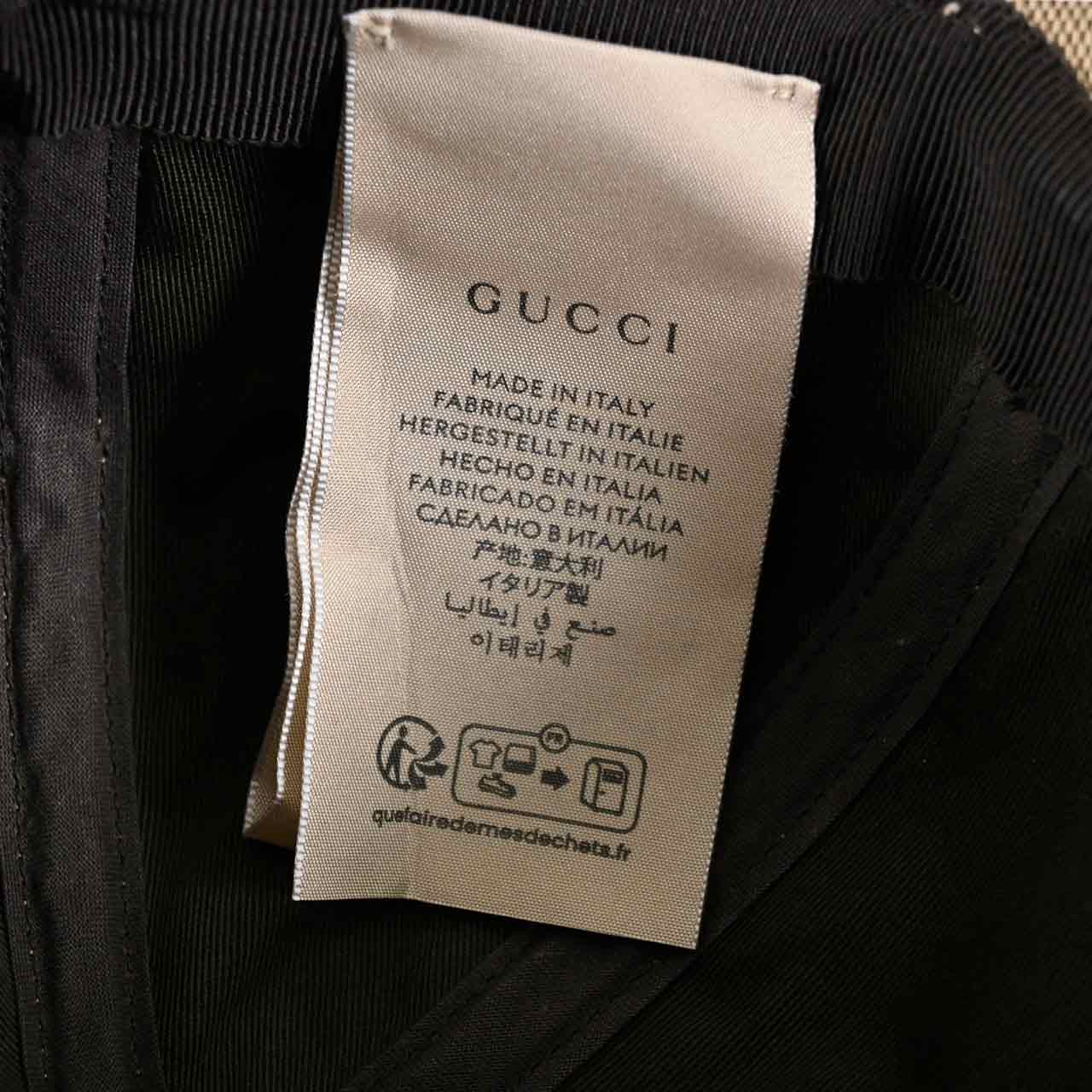 グッチ GUCCI キャップ 751400 4HAOL 9777 ベージュ メンズ レディース 【プライスダウン】