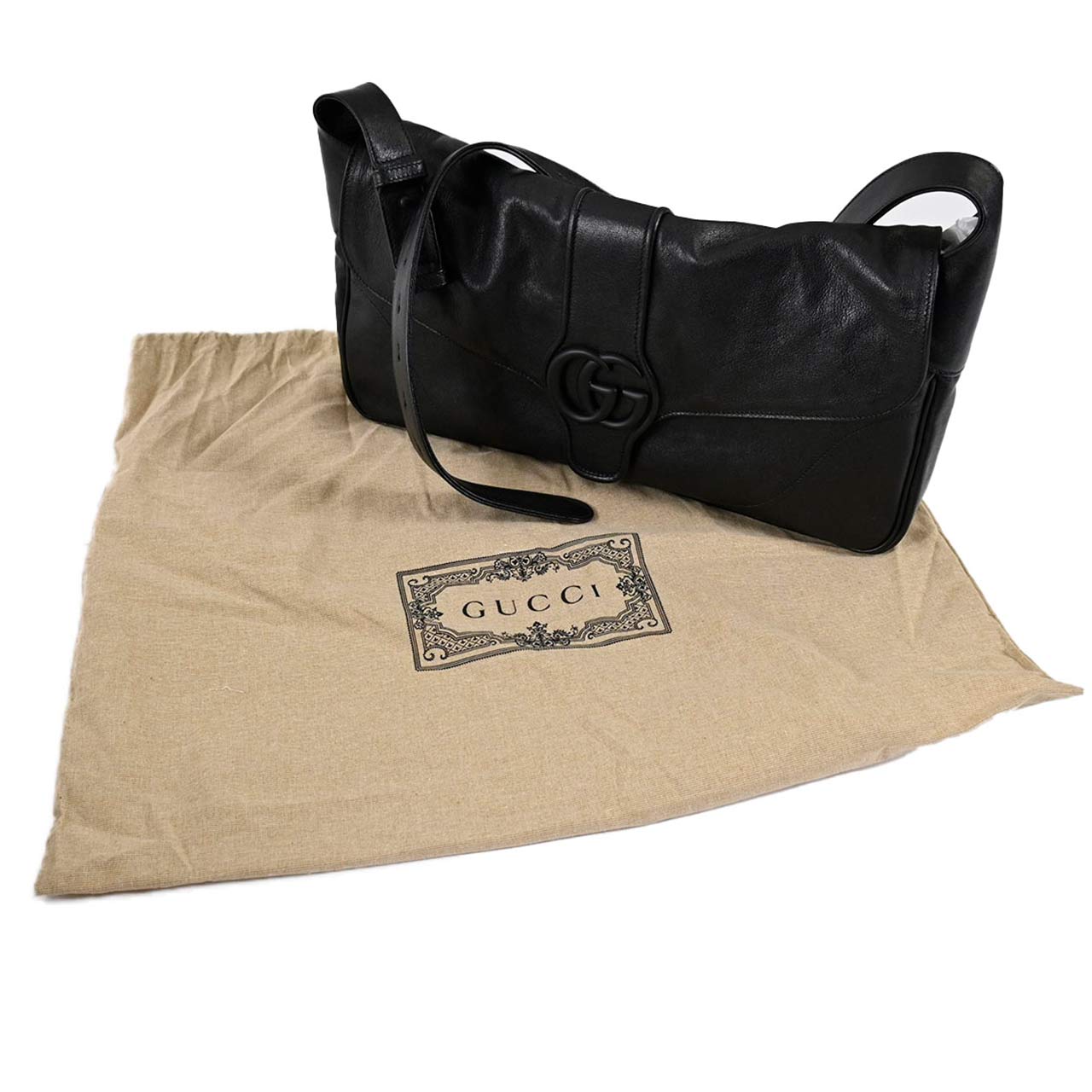 グッチ GUCCI ショルダーバッグ 767209 AACZZ 1000 ブラック レディース 【プライスダウン】