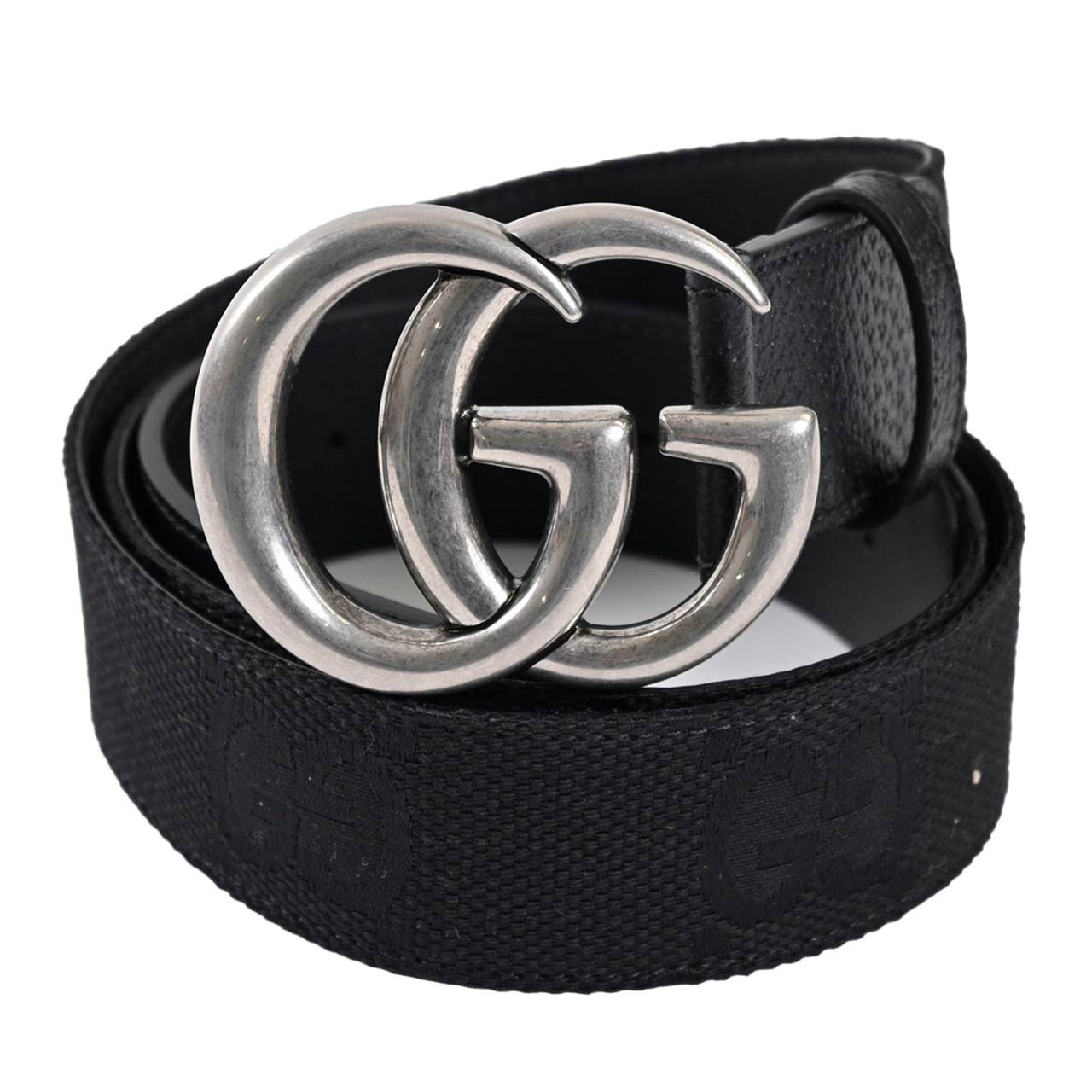 グッチ GUCCI ベルト 406831 UKOEC 1000 ブラック メンズ 【プライスダウン】