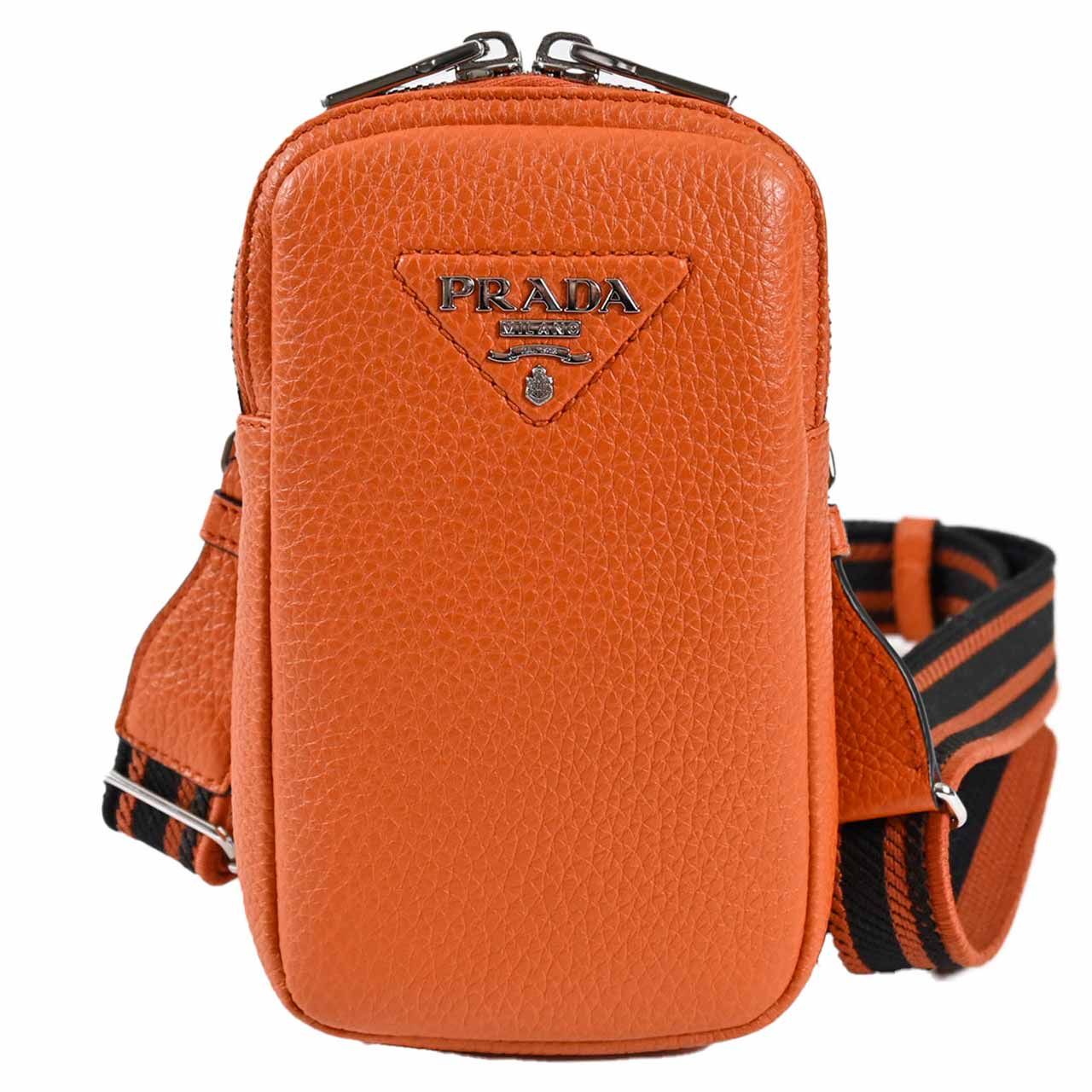 プラダ PRADA ショルダーバッグ 1BP027 2DKV V 3WM 01 PAPAYA オレンジ レディース 【プライスダウン】