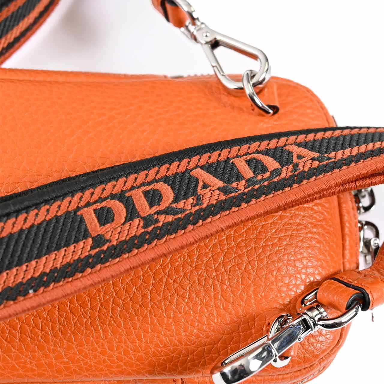 プラダ PRADA ショルダーバッグ 1BP027 2DKV V 3WM 01 PAPAYA オレンジ レディース 【プライスダウン】