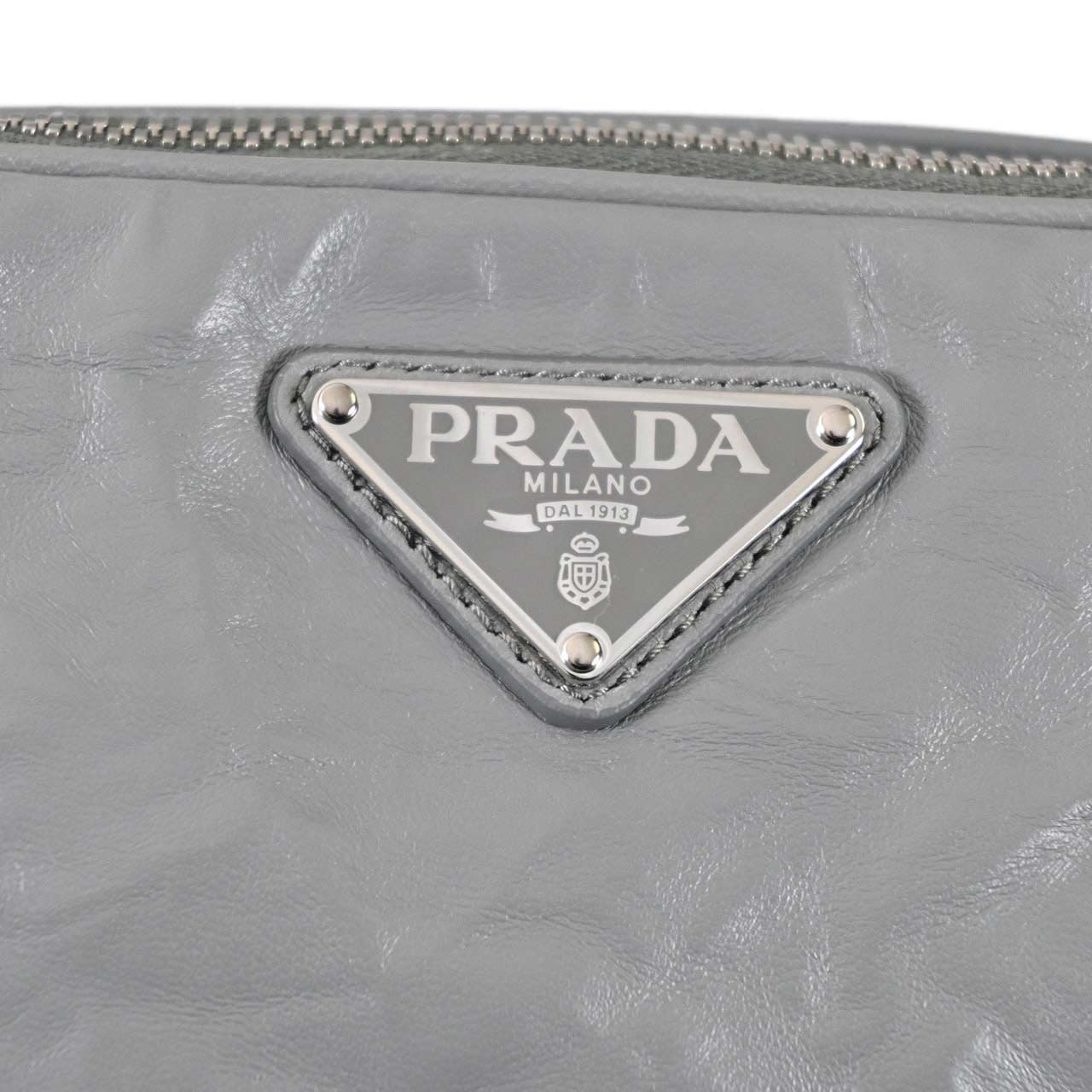 【期間限定SALE】 プラダ PRADA ショルダーバッグ 1BH198 UVL V 400 ARDESIA グレー レディース