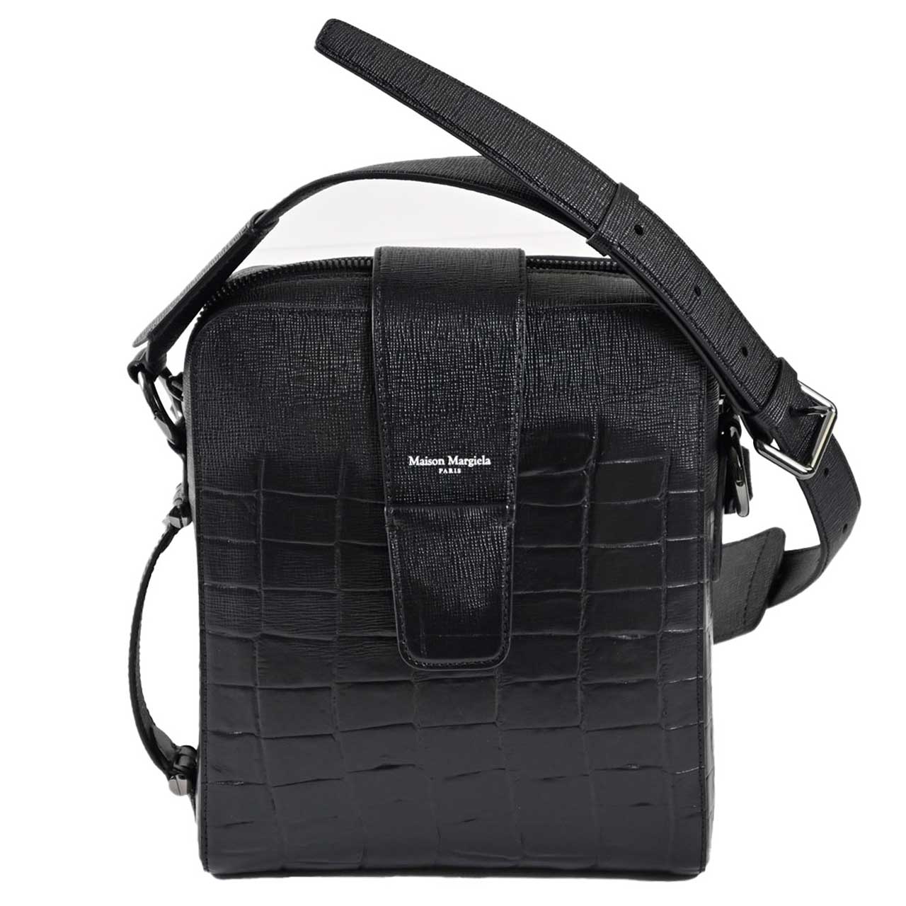 メゾン マルジェラ Maison Margiela ショルダーバッグ SB2WG0012 P5490 T8013 ブラック メンズ 【プライスダウン】