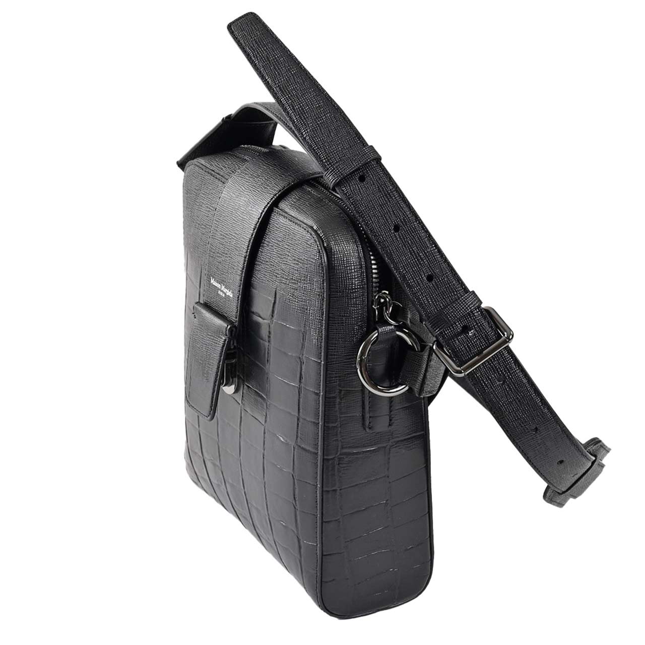 メゾン マルジェラ Maison Margiela ショルダーバッグ SB2WG0012 P5490 T8013 ブラック メンズ 【プライスダウン】