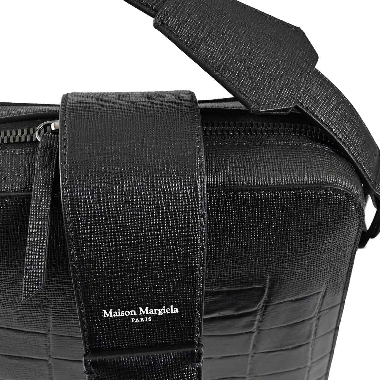 メゾン マルジェラ Maison Margiela ショルダーバッグ SB2WG0012 P5490 T8013 ブラック メンズ 【プライスダウン】