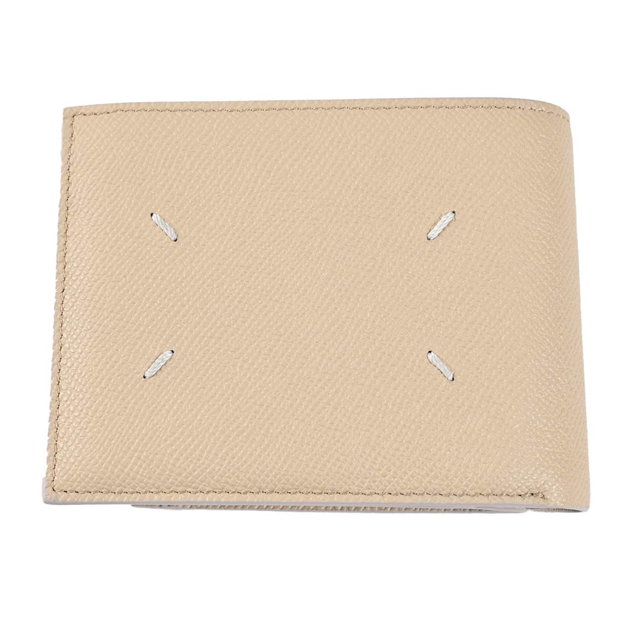 【期間限定SALE】 メゾン マルジェラ Maison Margiela 折財布 SI1UI0019 P4745 T8086 ベージュ メンズ レディース