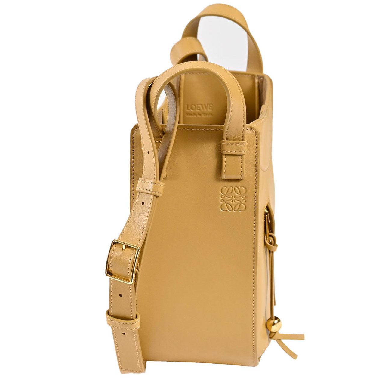 ロエベ LOEWE ショルダーバッグ ハンモック スライス A538HHSX01 6715 ベージュ 2025SS レディース