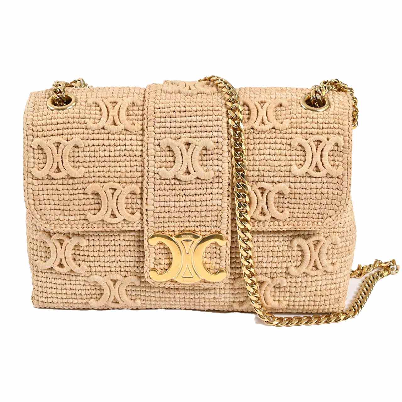 セリーヌ CELINE ショルダーバッグ ヴィクトワール 115852GMD 02VG 6715 ベージュ 2025SS レディース