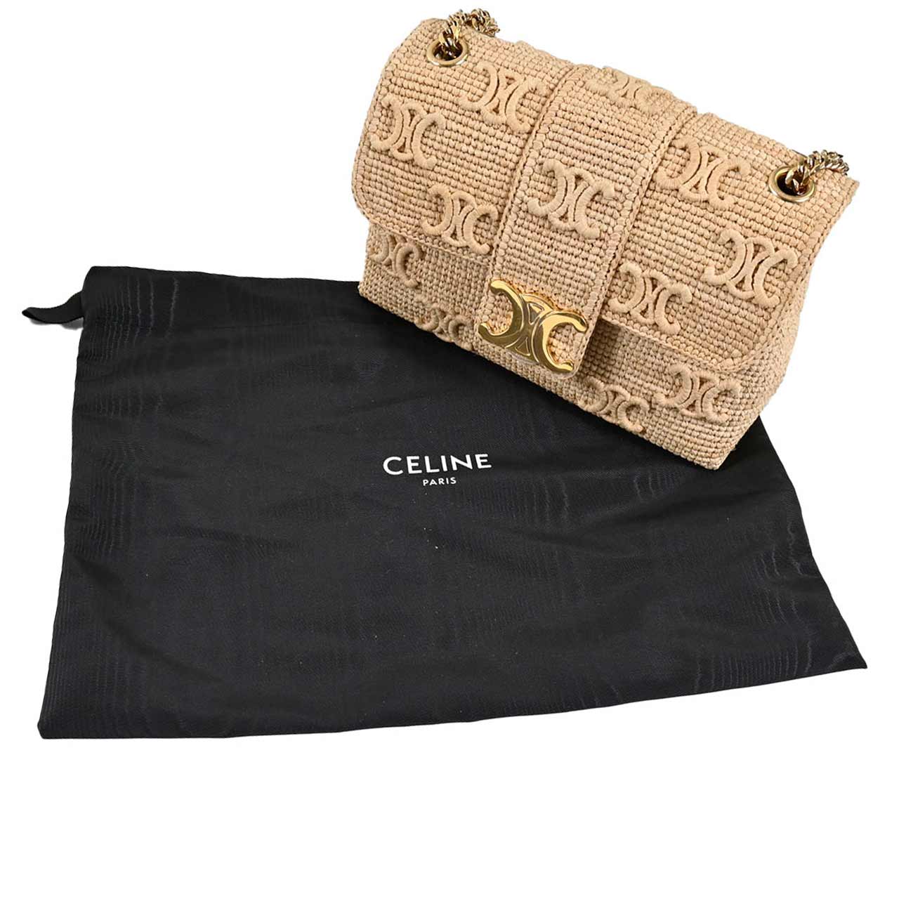セリーヌ CELINE ショルダーバッグ ヴィクトワール 115852GMD 02VG 6715 ベージュ 2025SS レディース