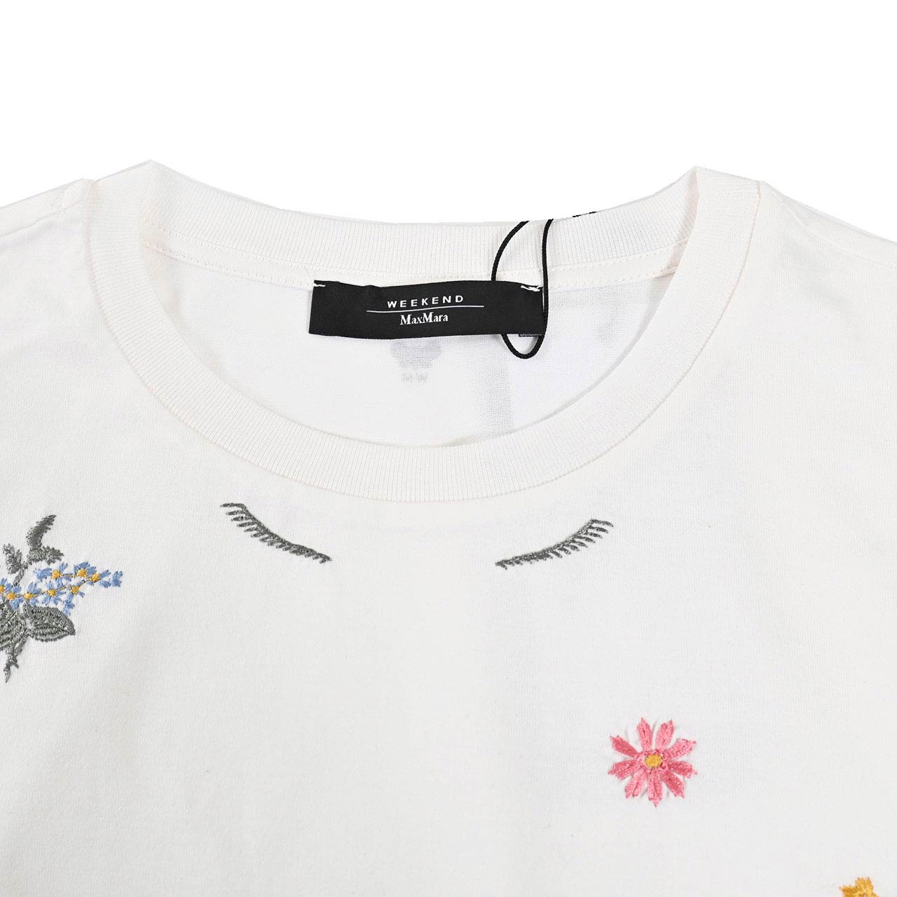 ウィークエンド マックスマーラ WEEKEND MAXMARA Tシャツ OLGA 5971042600 009 ホワイト 2025SS レディース