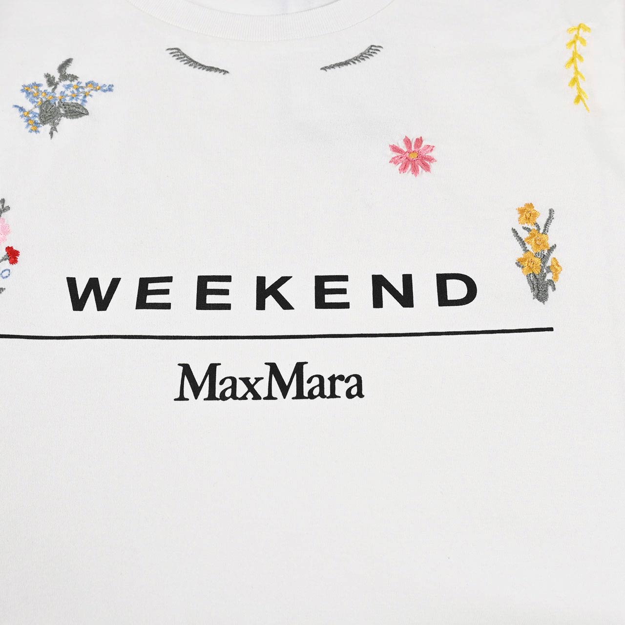 ウィークエンド マックスマーラ WEEKEND MAXMARA Tシャツ OLGA 5971042600 009 ホワイト 2025SS レディース