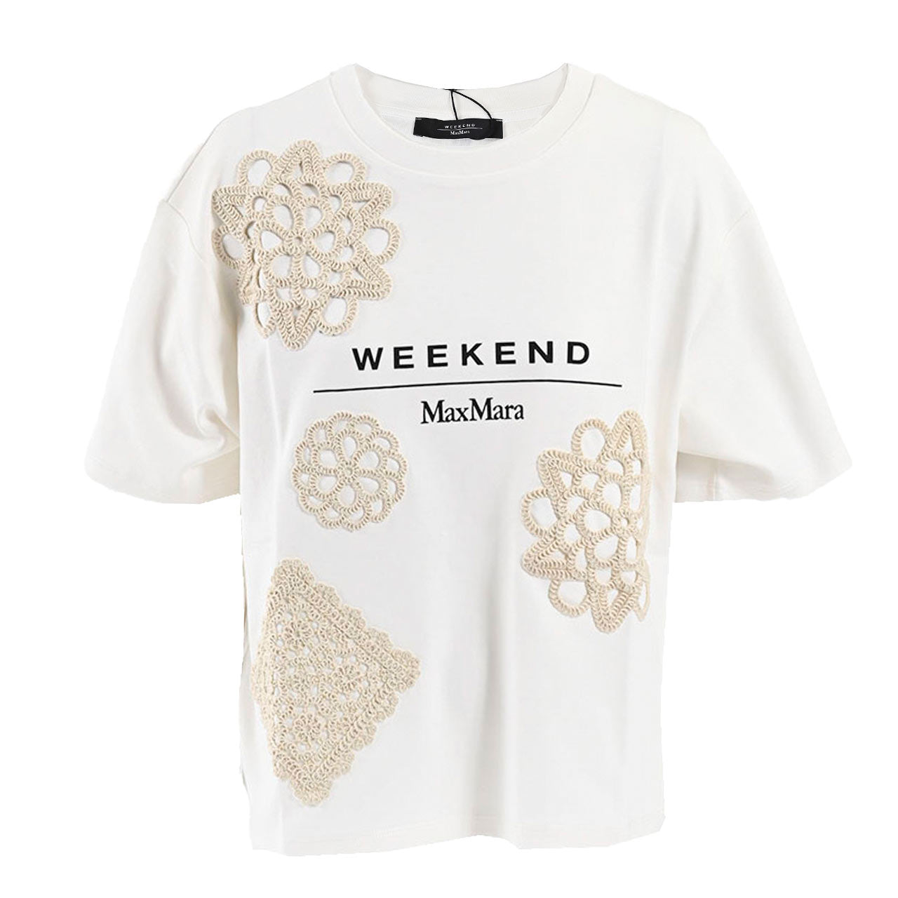 ウィークエンド マックスマーラ WEEKEND MAXMARA Tシャツ LECCO 5941052600 003 クリーム 2025SS レディース