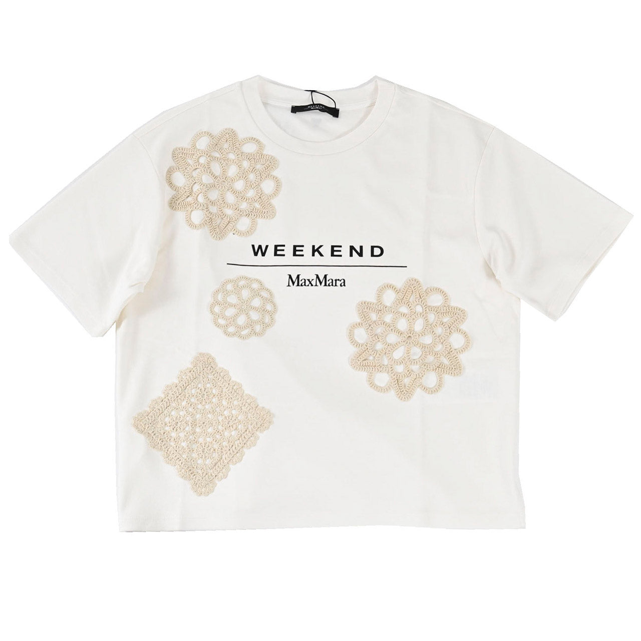 ウィークエンド マックスマーラ WEEKEND MAXMARA Tシャツ LECCO 5941052600 003 クリーム 2025SS レディース
