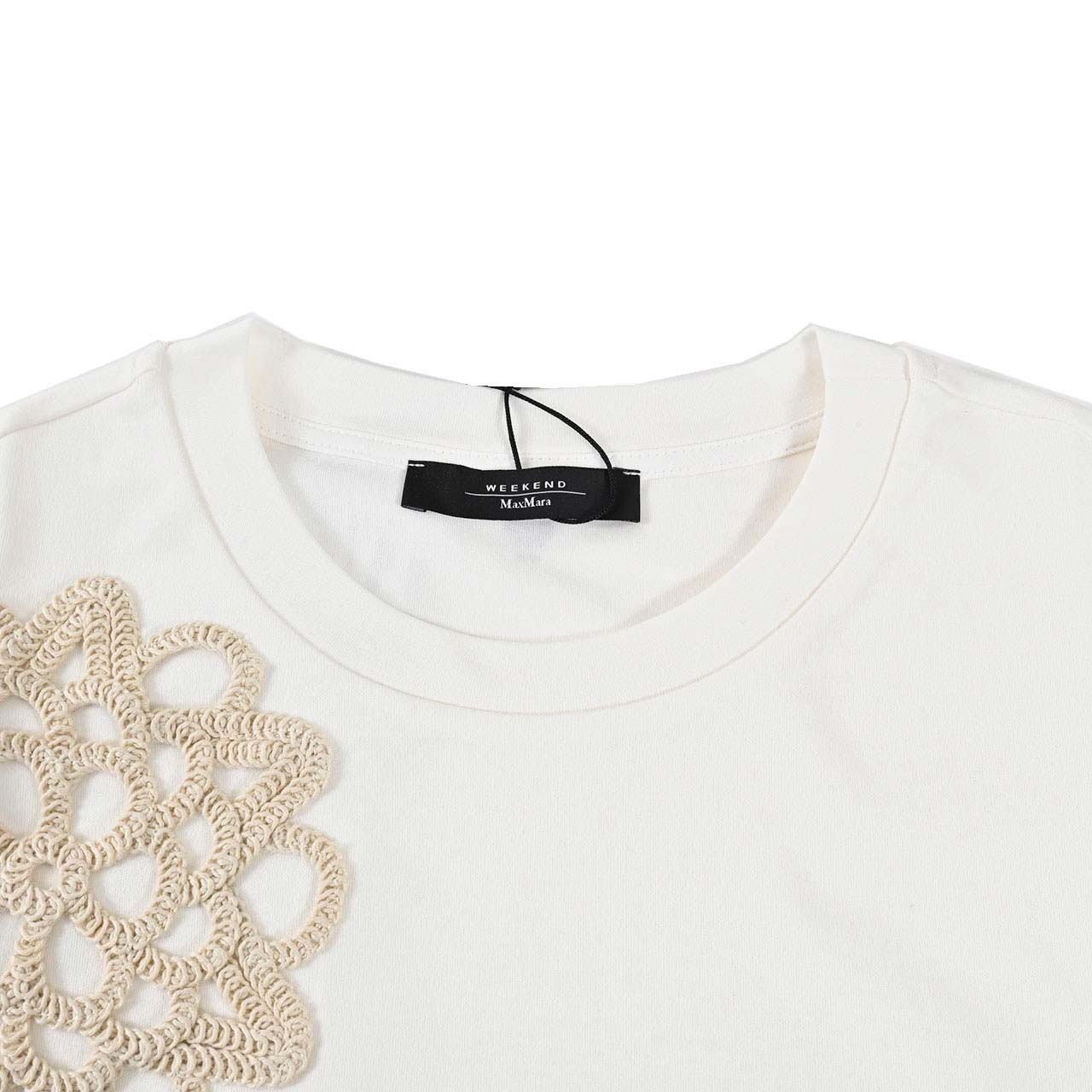 ウィークエンド マックスマーラ WEEKEND MAXMARA Tシャツ LECCO 5941052600 003 クリーム 2025SS レディース