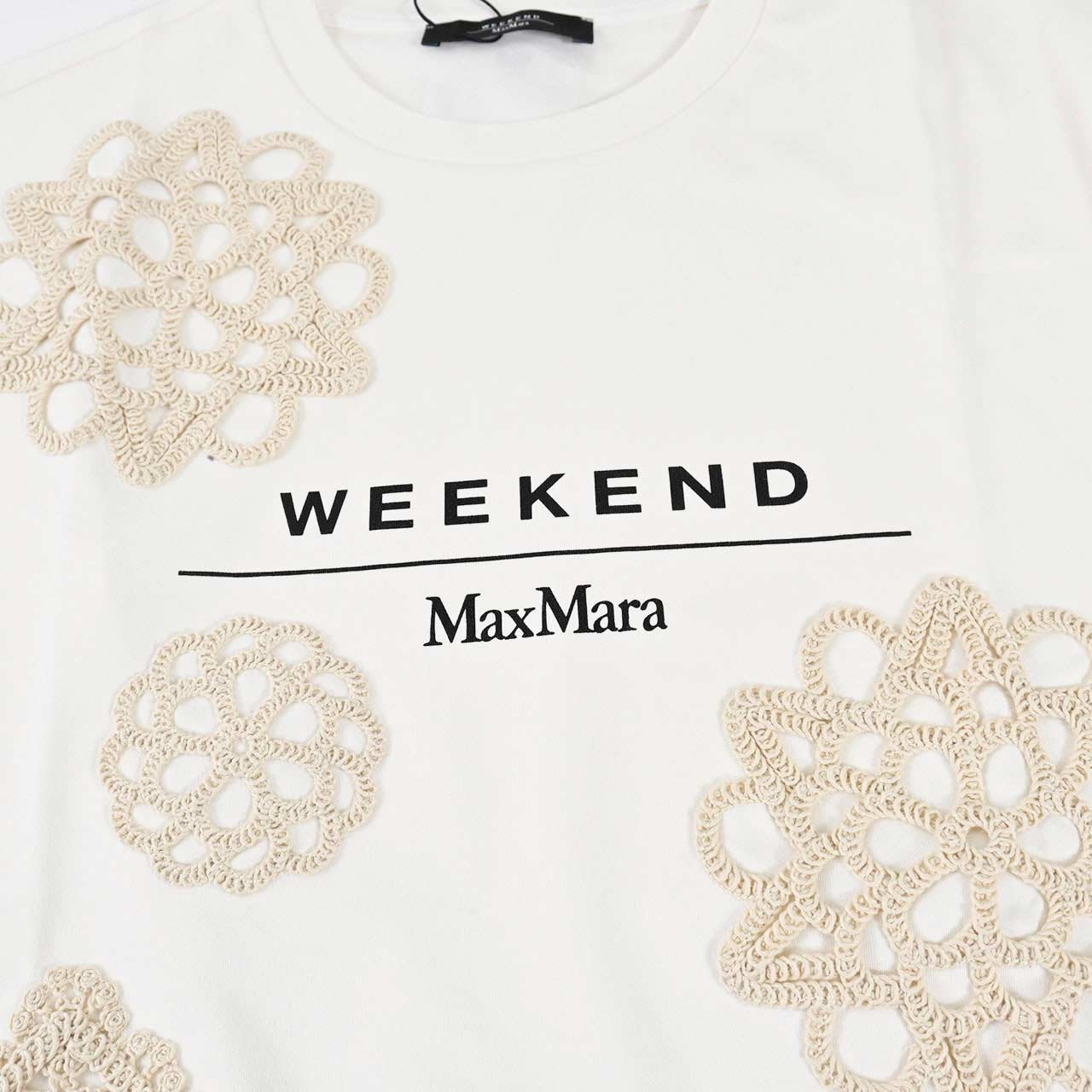 ウィークエンド マックスマーラ WEEKEND MAXMARA Tシャツ LECCO 5941052600 003 クリーム 2025SS レディース