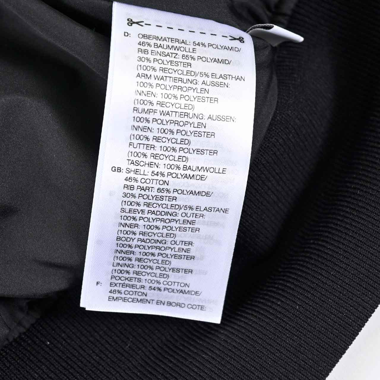 ワイスリー Y-3 ブルゾン W BOMBER JKT JD1757 ブラック レディース