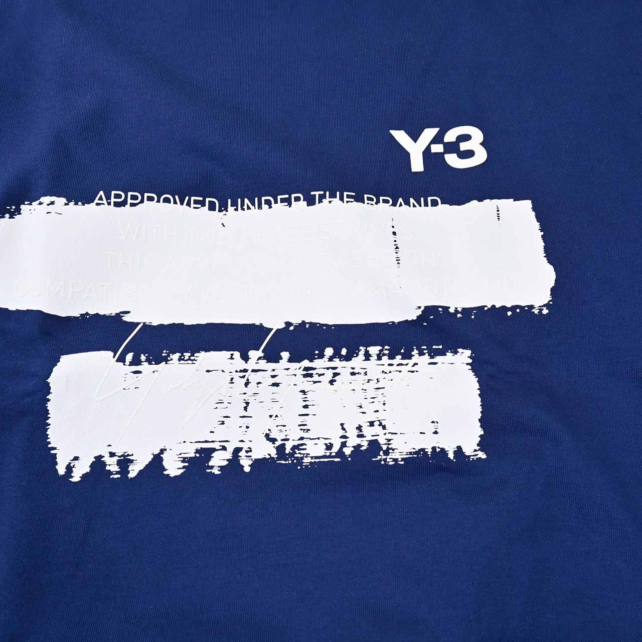 【期間限定SALE】 ワイスリー Y-3 トレーナー U GFX CREW JM3232 ブルー 2025年春夏新作 2025SS メンズ レディース