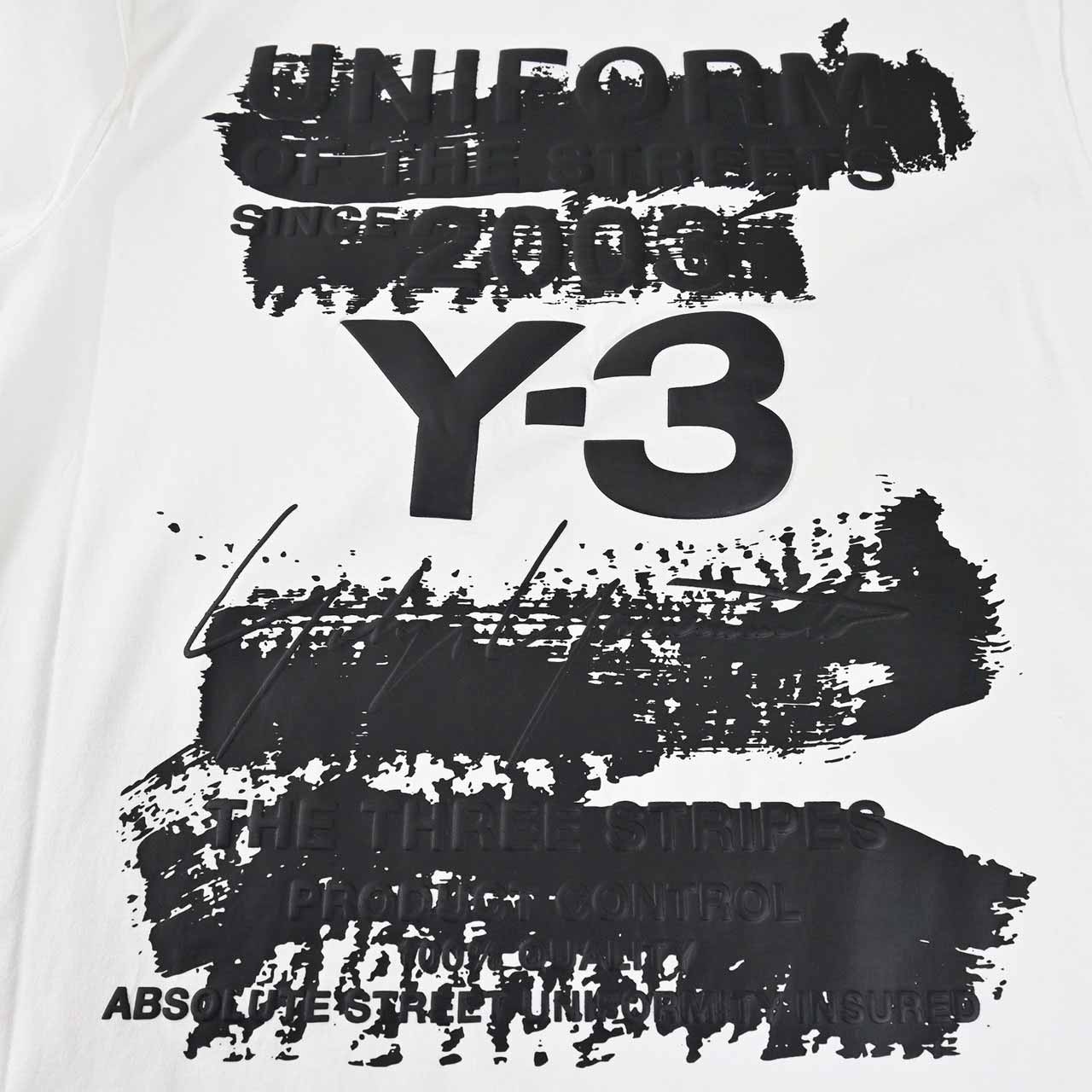 ワイスリー Y-3 Tシャツ U GFX SS TEE JM7815 ホワイト 2025SS メンズ レディース