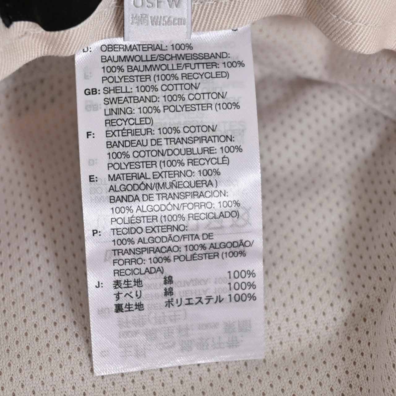 ワイスリー Y-3 ハット Y-3 STRP B HAT JM9039 ホワイト 2025年春夏新作 2025SS メンズ レディース 【プライスダウン】