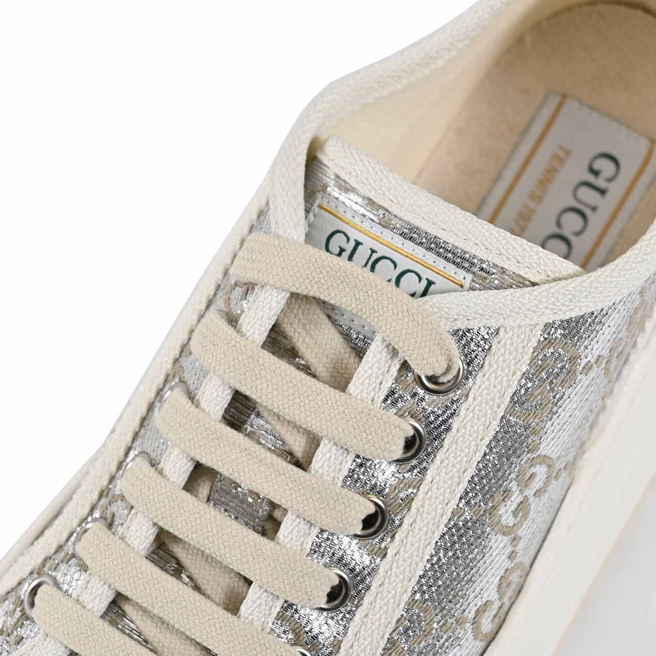 グッチ GUCCI スニーカー 746766 FAD9W8146 シルバー レディース