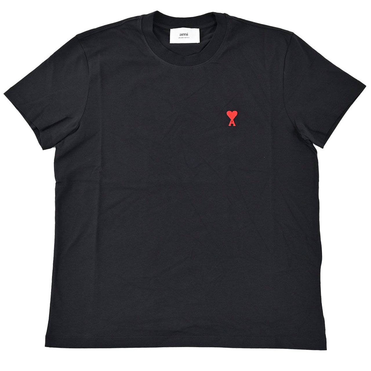 アミ AMI Tシャツ BFUTS001・724 001 ブラック 2025SS メンズ レディース