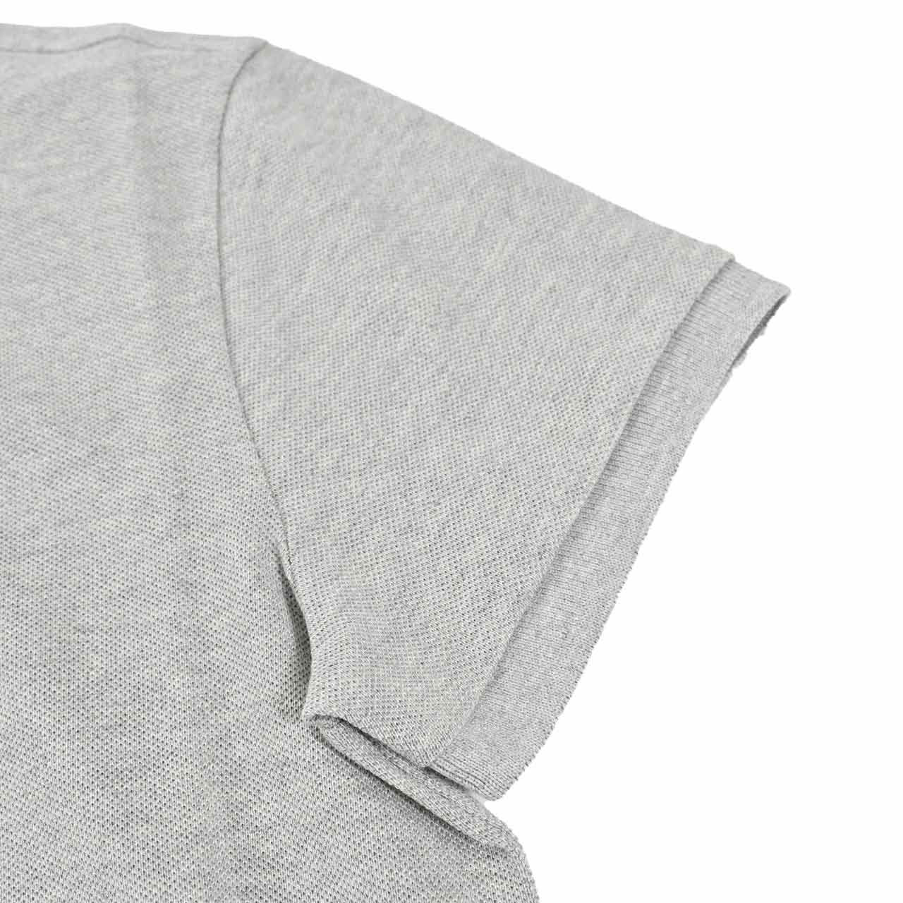アミ AMI ポロシャツ BFUPL001.760 0951 グレー 2025SS メンズ