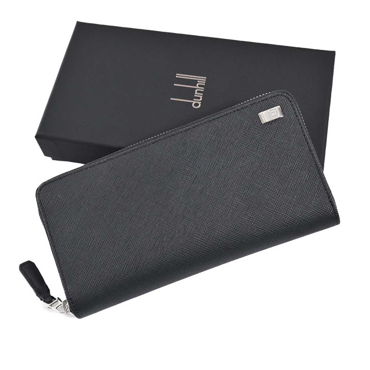 ダンヒル DUNHILL ラウンドファスナー長財布 23F2P15PS 001R ブラック メンズ 【一粒万倍日 10月1日】 一粒万倍日 寅の日 天赦日 春財布 【プライスダウン】