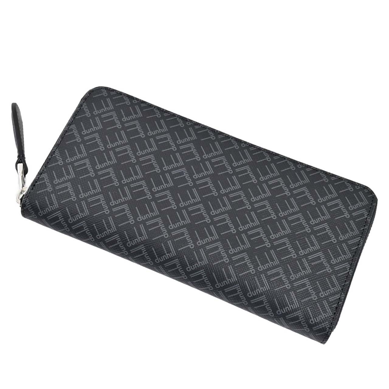 ダンヒル DUNHILL ラウンドファスナー長財布 DU21R2180LT 001R ブラック メンズ