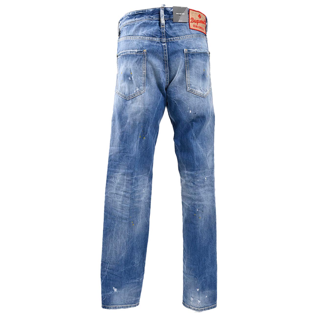 【期間限定SALE】 ディースクエアード DSQUARED2 デニムパンツ S71LB1584 S30309 470 ブルー 年秋冬 メンズ 【ラスト1点 46サイズ】