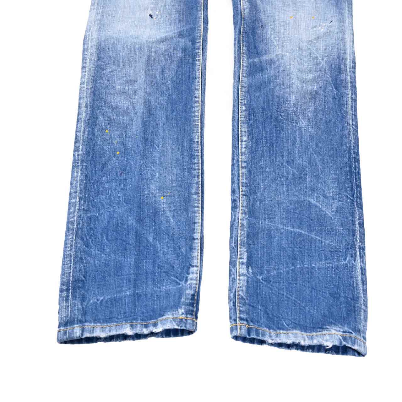 【期間限定SALE】 ディースクエアード DSQUARED2 デニムパンツ S71LB1584 S30309 470 ブルー 年秋冬 メンズ 【ラスト1点 46サイズ】