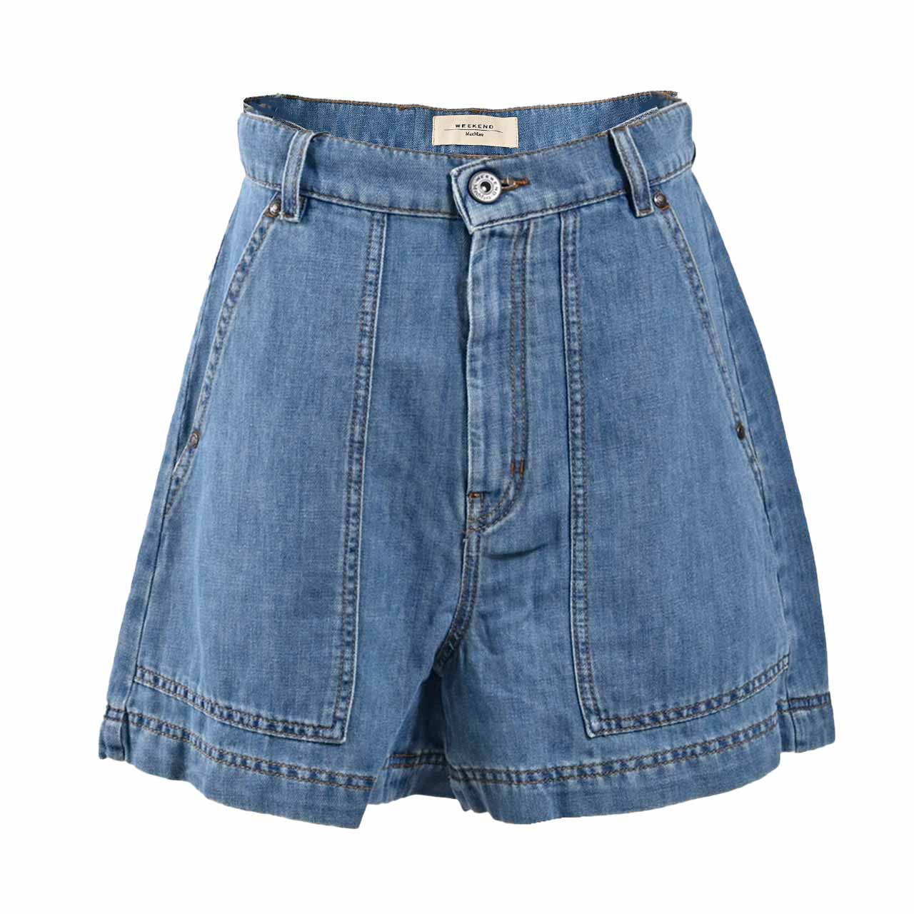 【SALE】 ウィークエンド マックスマーラ WEEKEND MAXMARA ショートパンツ NABULUS 5141022600 006 ブルー 2025SS レディース 【再入荷なし 在庫限り】