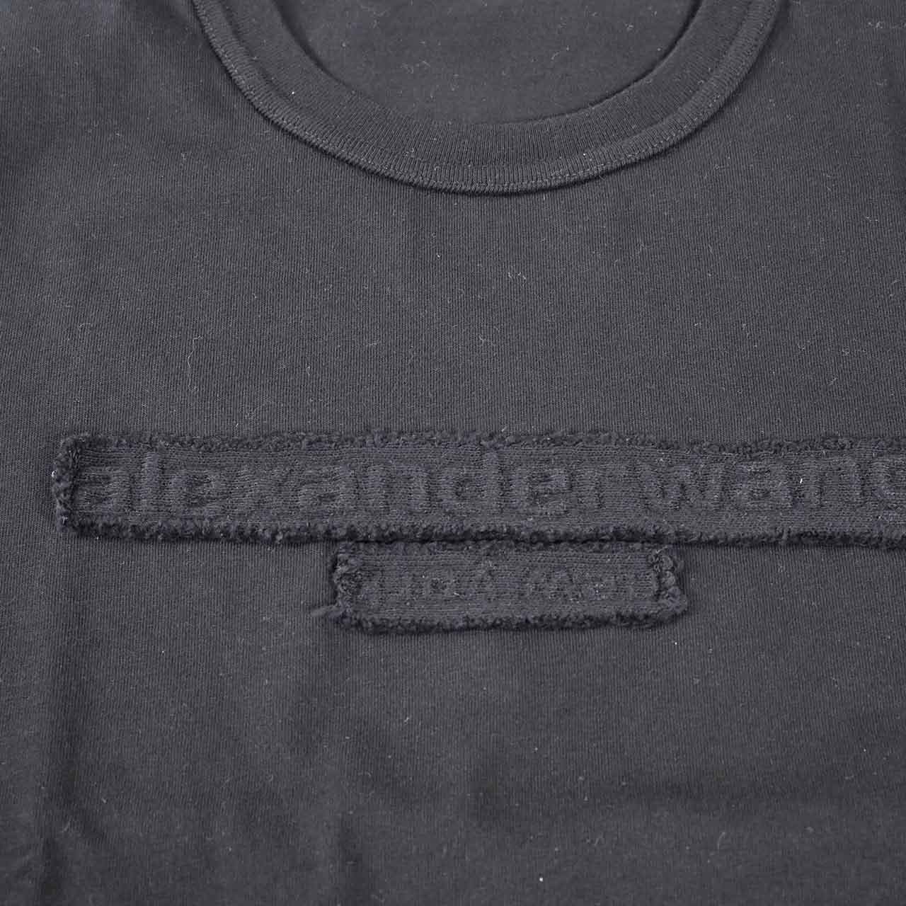 【15%OFF】 アレキサンダー ワン ALEXANDER WANG Tシャツ 1CC1251991 001 ブラック レディース