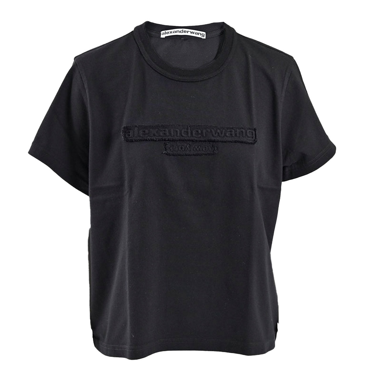 【15%OFF】 アレキサンダー ワン ALEXANDER WANG Tシャツ 1CC1251991 001 ブラック レディース