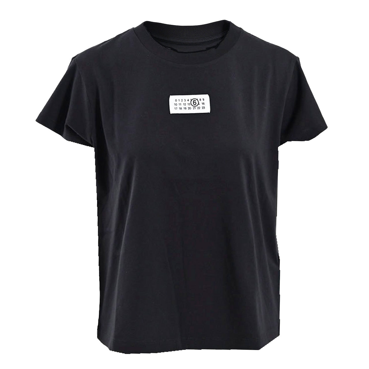 【20%OFF】 エムエムシックス メゾン マルジェラ MM6 Maison Margiela Tシャツ S52GC0327 S24312 900 ブラック レディース