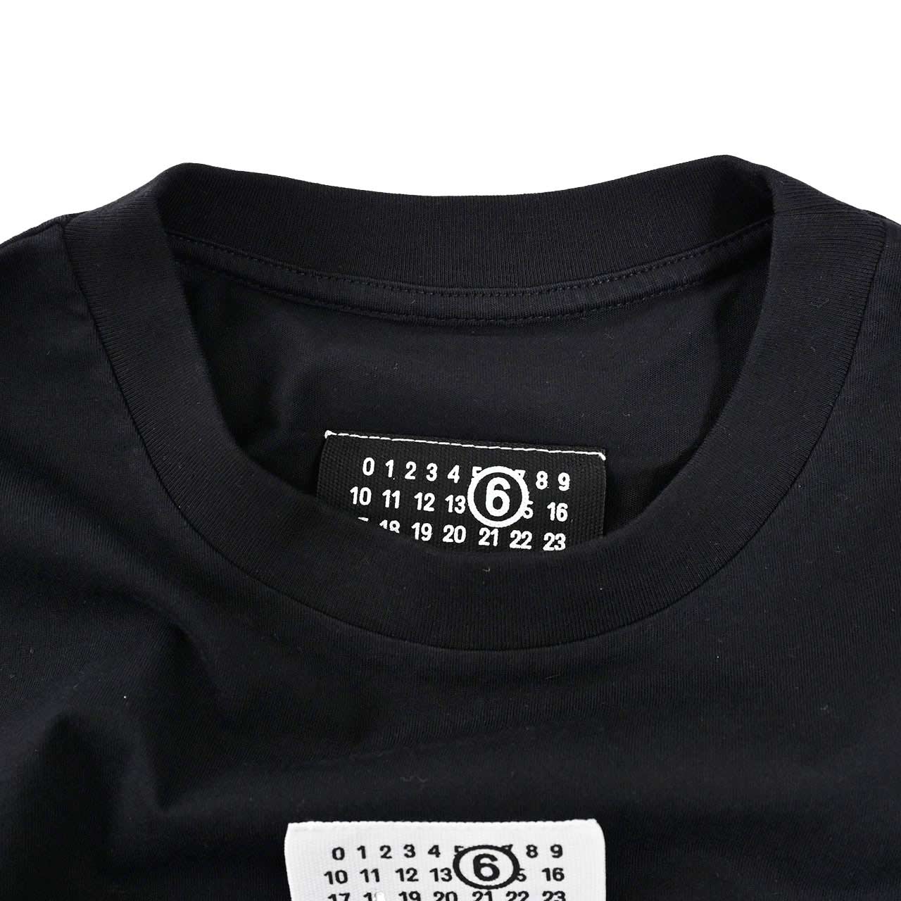 【20%OFF】 エムエムシックス メゾン マルジェラ MM6 Maison Margiela Tシャツ S52GC0327 S24312 900 ブラック レディース