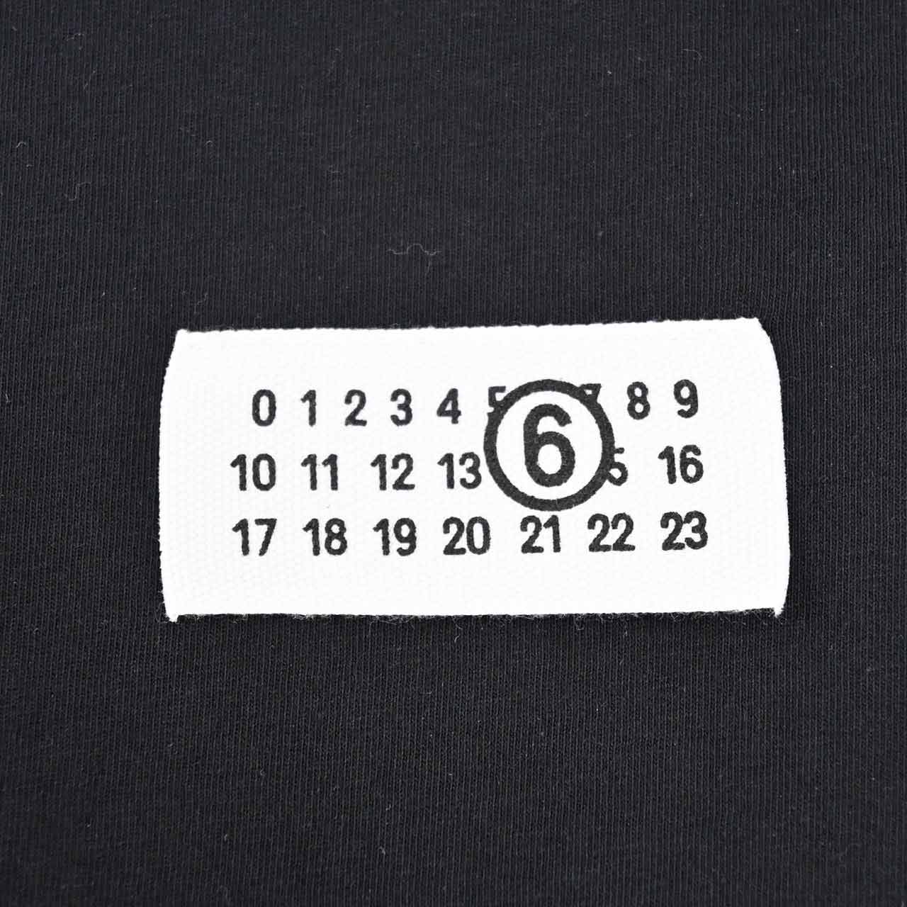 【20%OFF】 エムエムシックス メゾン マルジェラ MM6 Maison Margiela Tシャツ S52GC0327 S24312 900 ブラック レディース