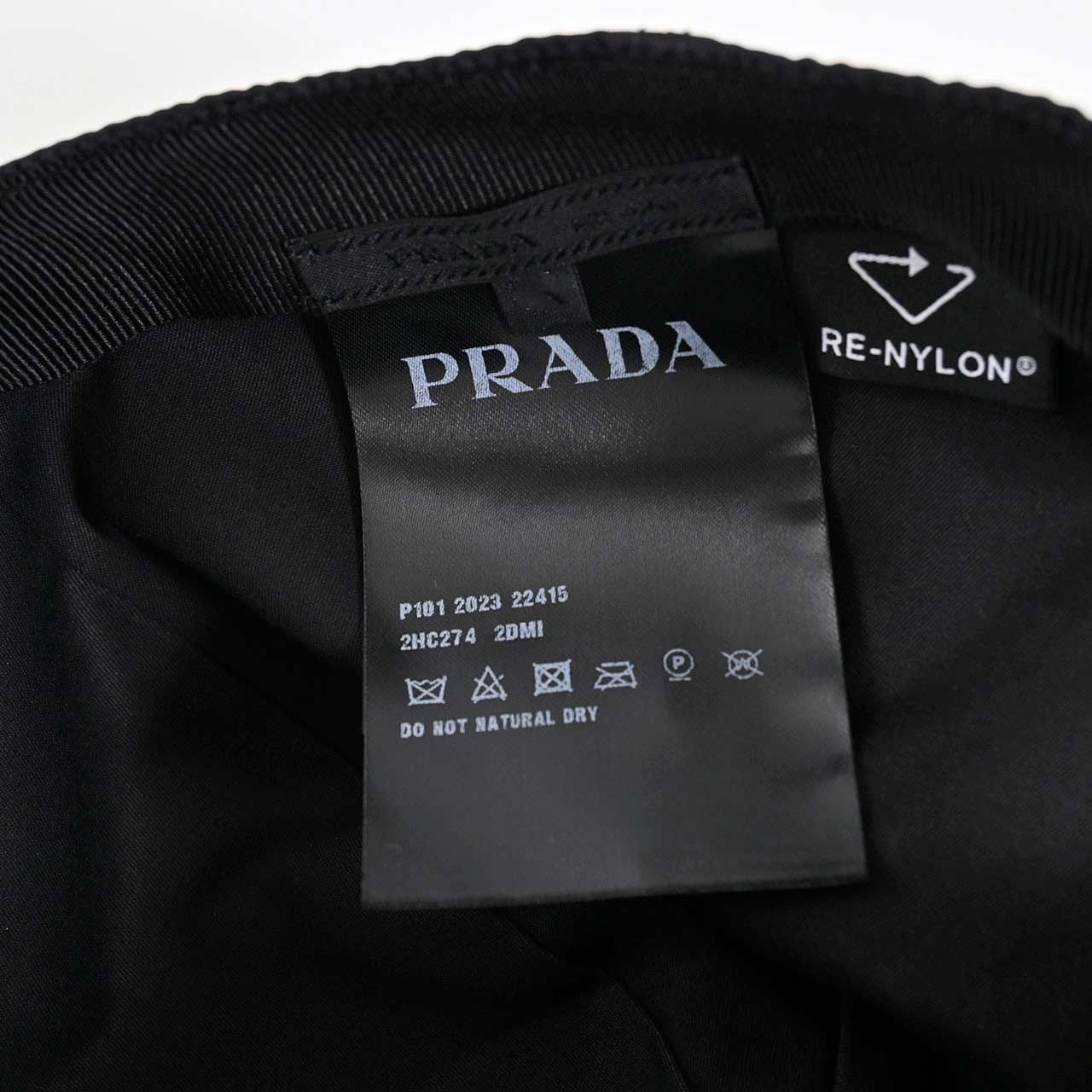 プラダ PRADA キャップ 2HC274 2DMI 002 ブラック メンズ